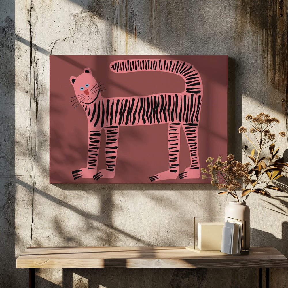 Tigerkatze | Leinwand