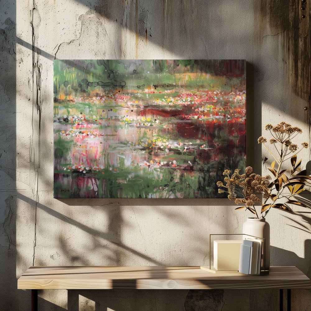 MonetMonetMonet (Rot) | Leinwand
