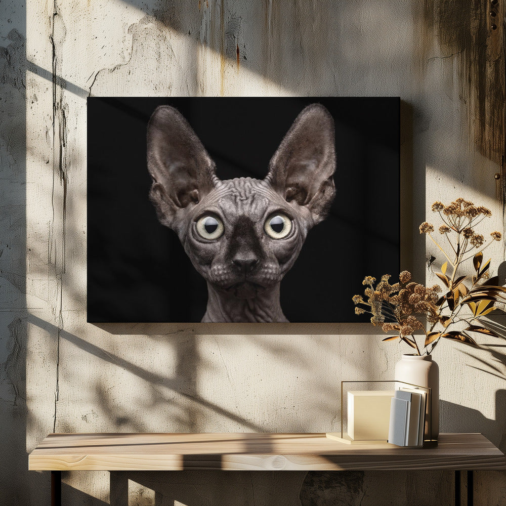 Sphynx Katze | Leinwand