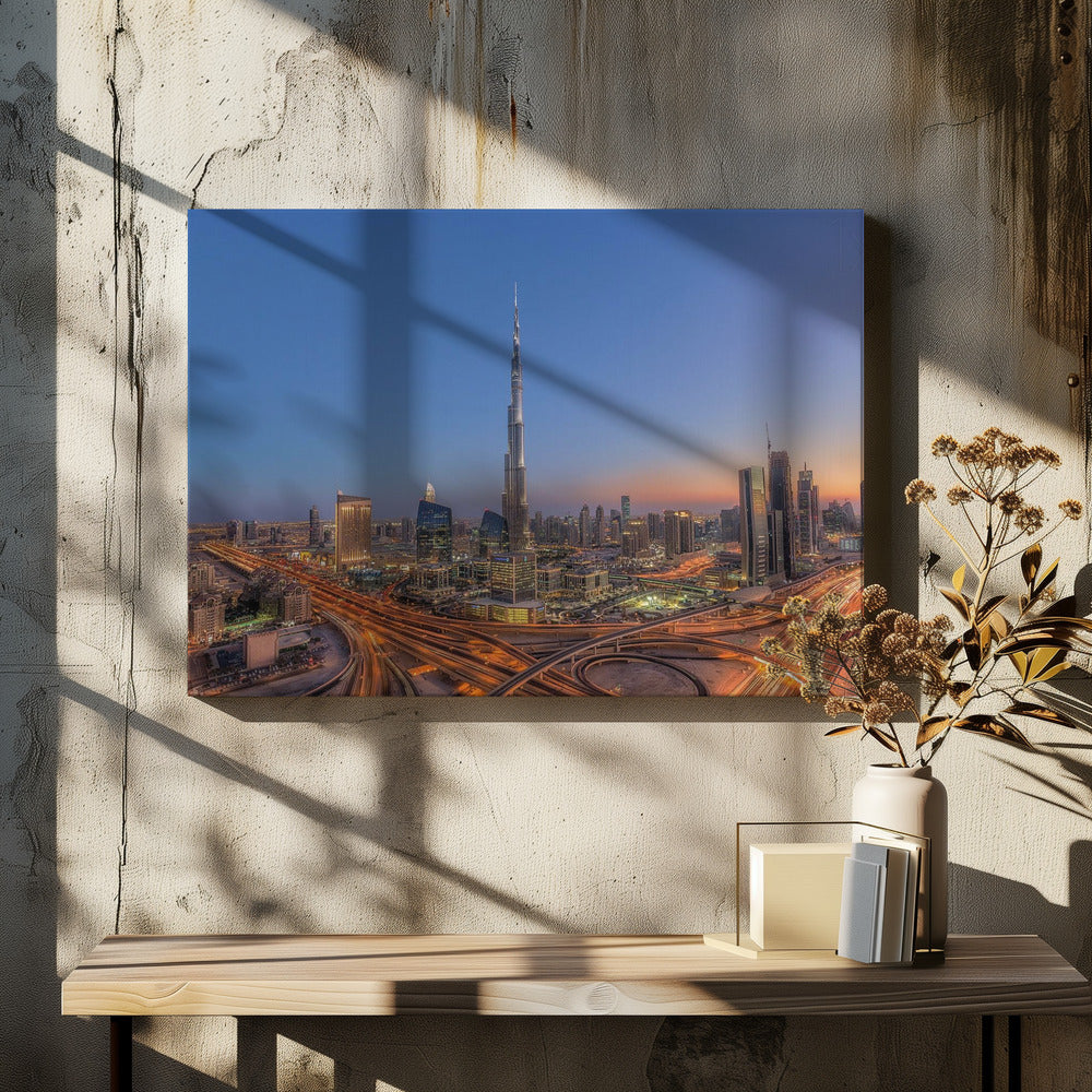 Der erstaunliche Burj Khalifa | Leinwand