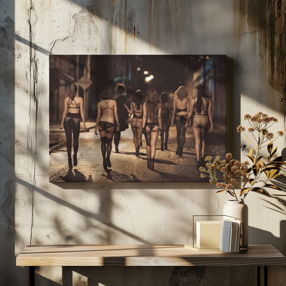 STRASSENFRAUEN | Leinwand