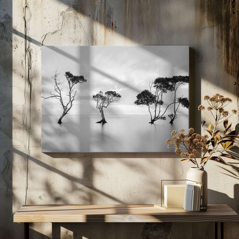 Ertrinken statt Winken | Leinwand