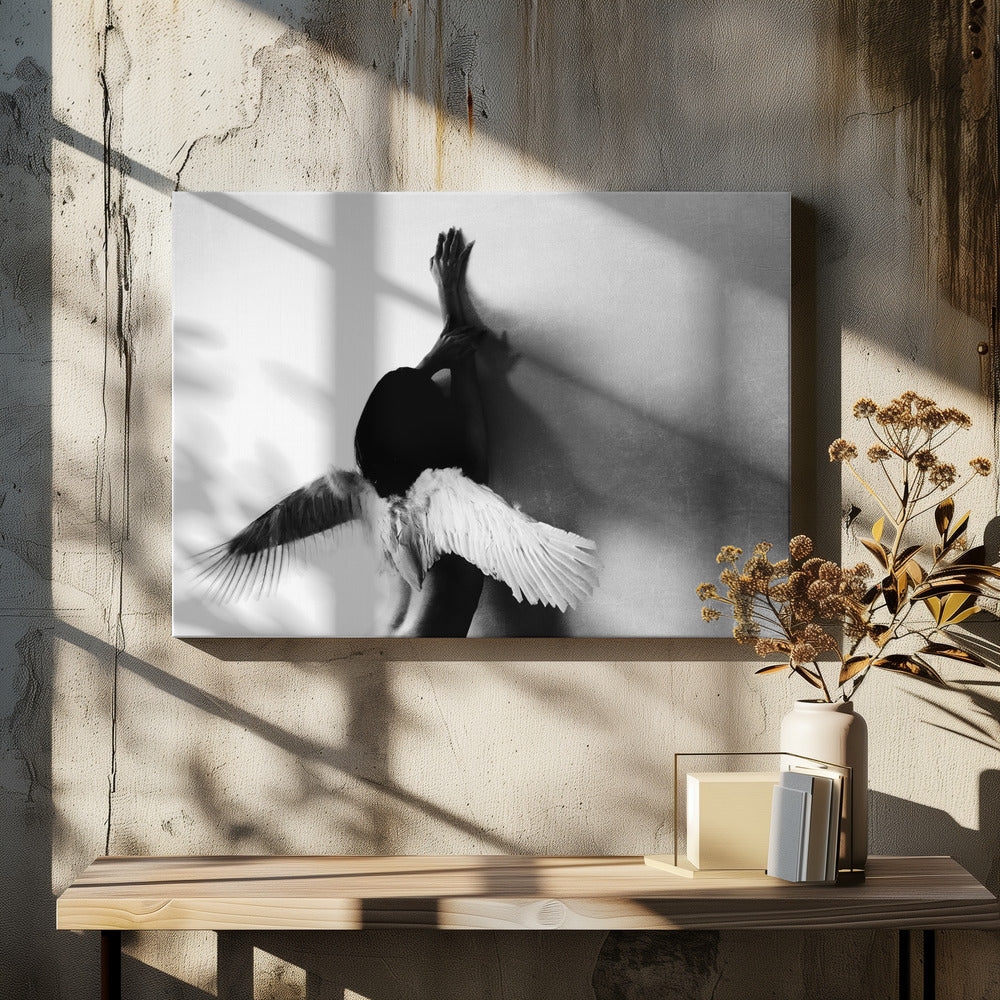 nicht fliegen | Leinwand