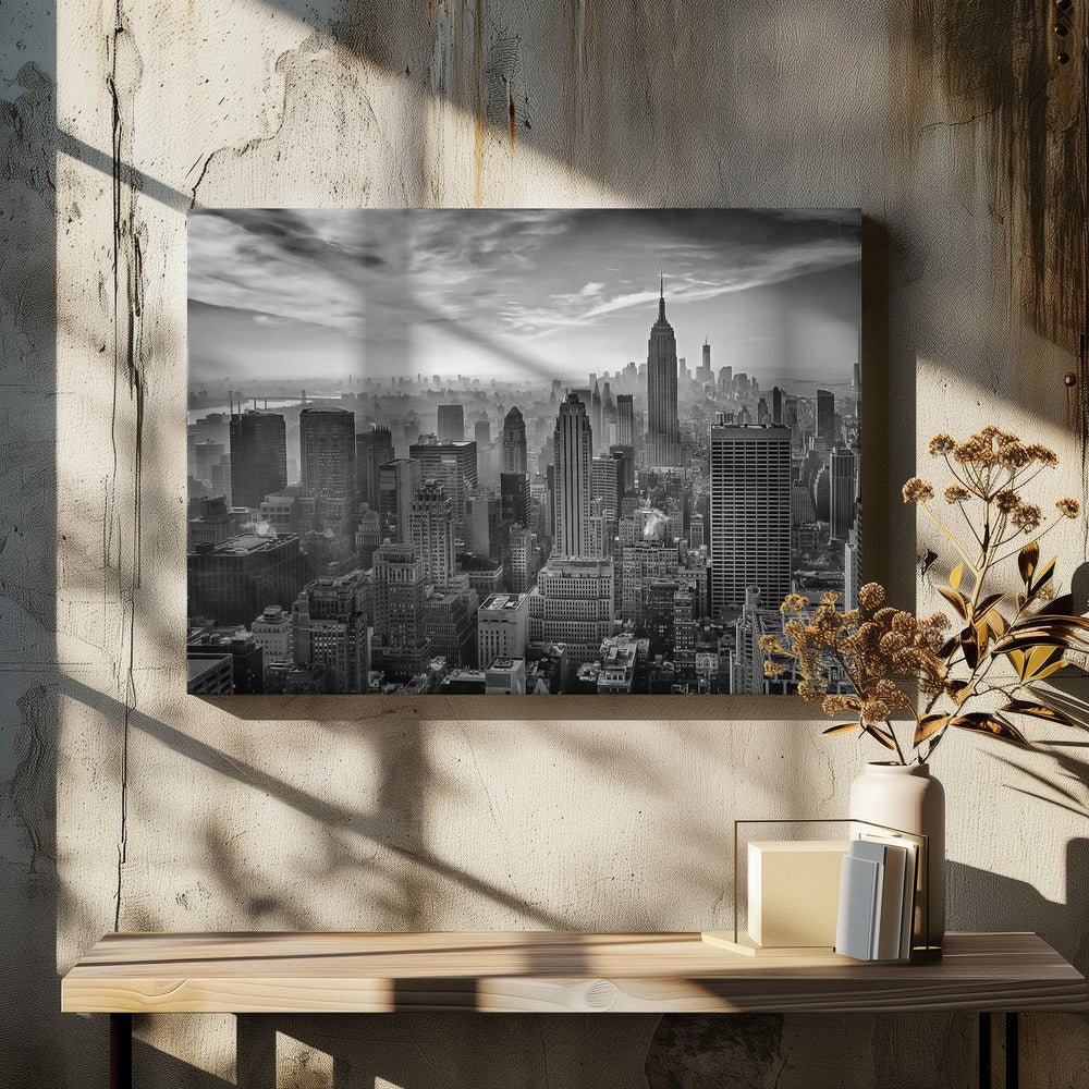 Hazy Gotham | Leinwand
