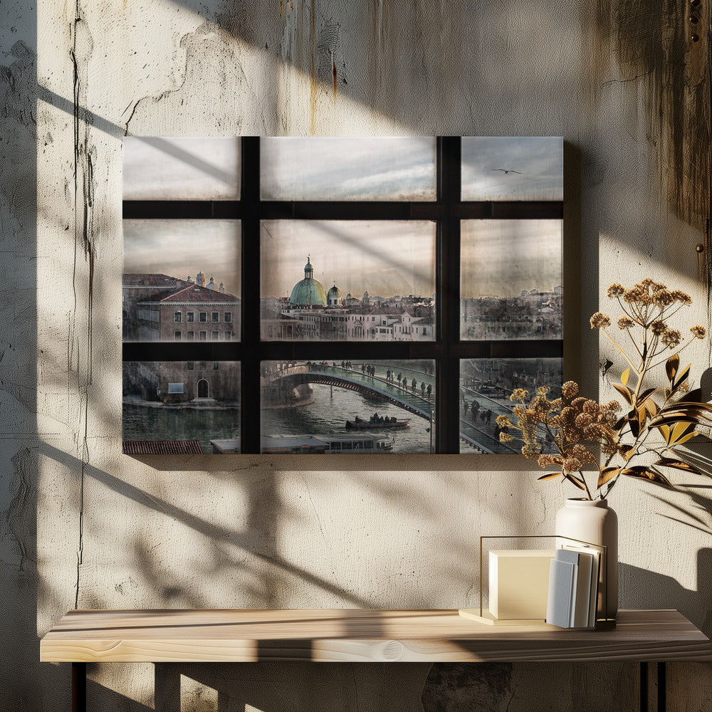 Venedig Fenster | Leinwand