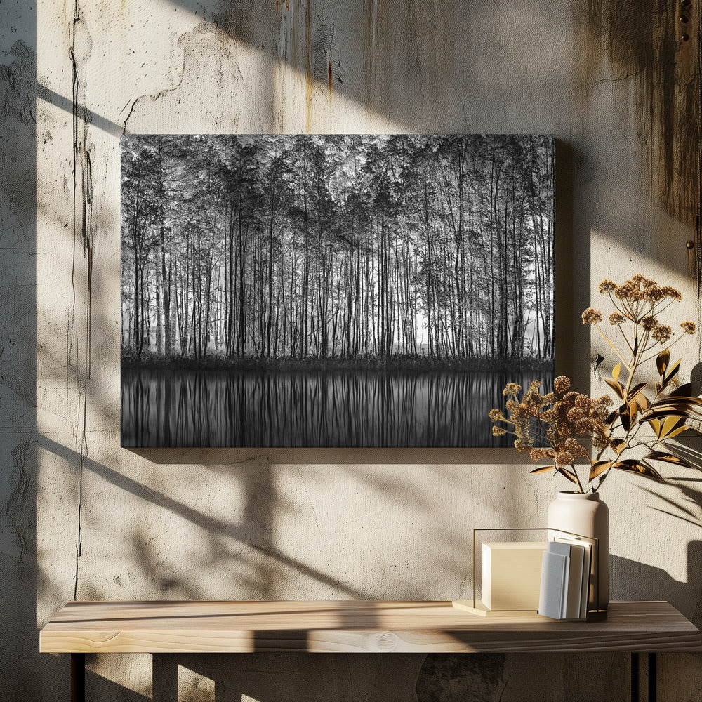 Pointillismus Natur | Leinwand