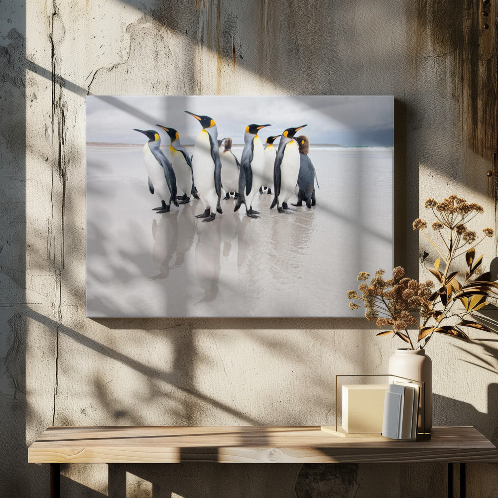 Leibwächter | Leinwand
