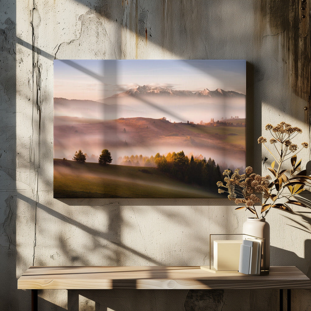 Nur eine Stille | Leinwand