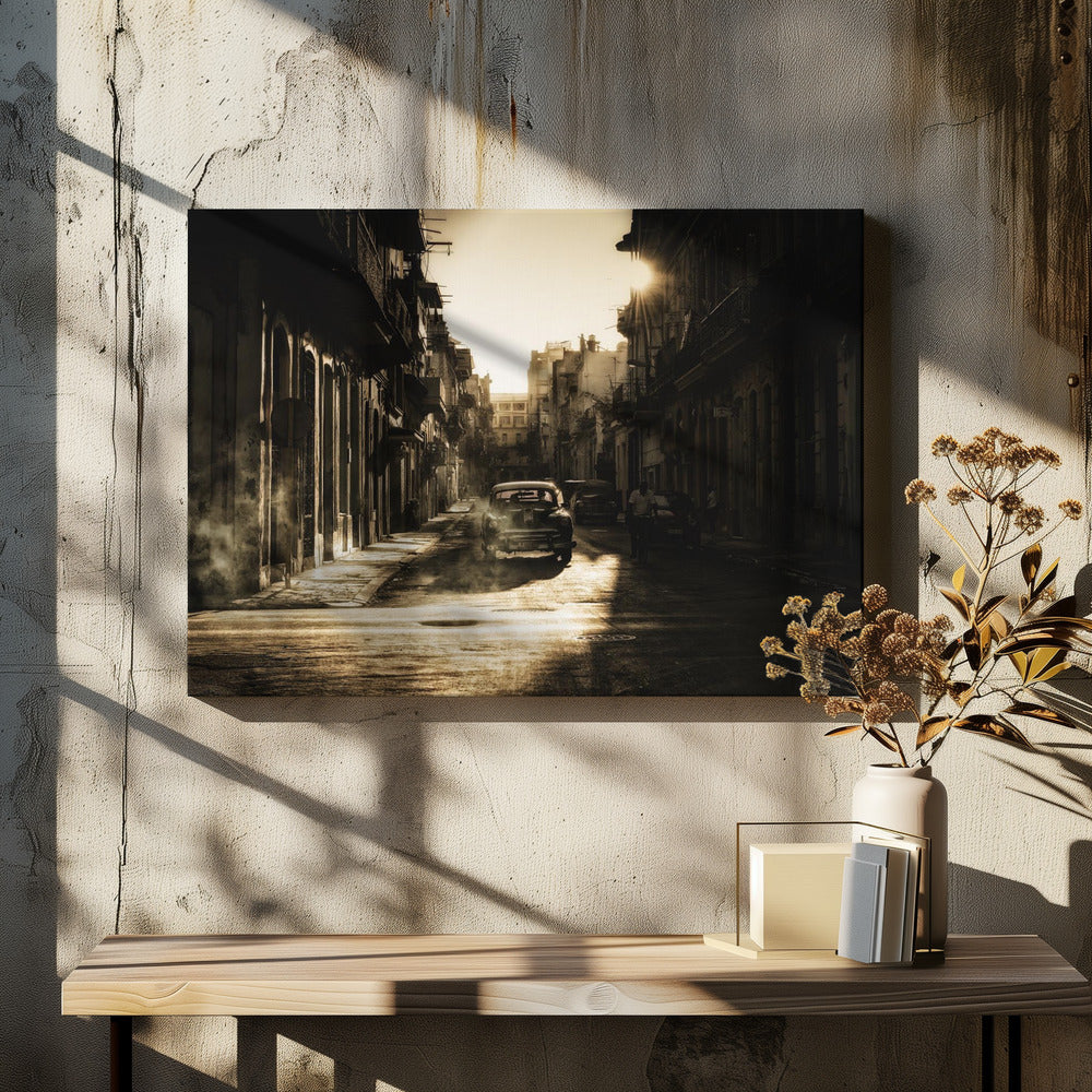 Mystischer Morgen in Havanna... | Leinwand