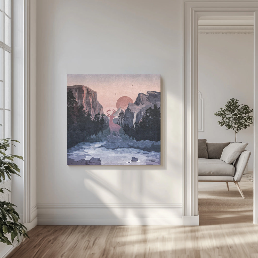 Majestätische Morgendämmerung | Leinwand