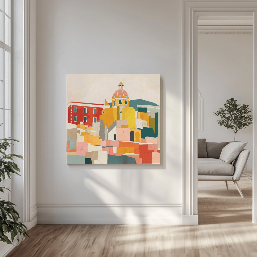 Procida Italien Kopie | Leinwand