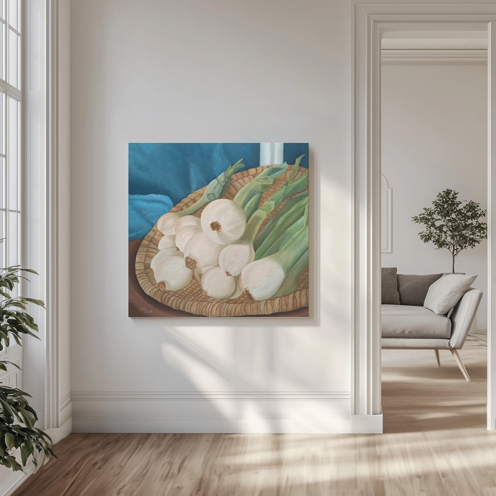 Zwiebeln | Leinwand