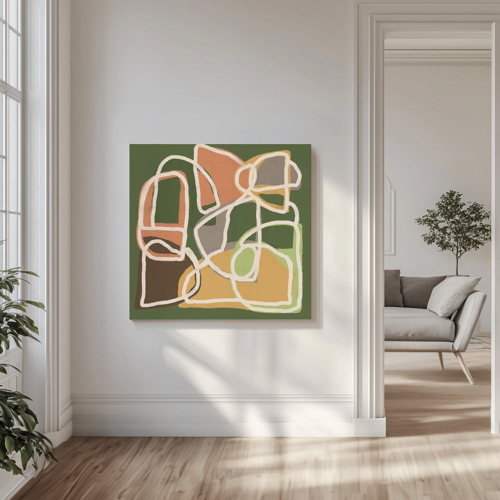 Linien und Formen | Leinwand