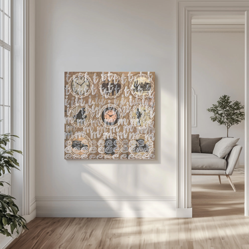 Zeitlose Echos | Leinwand