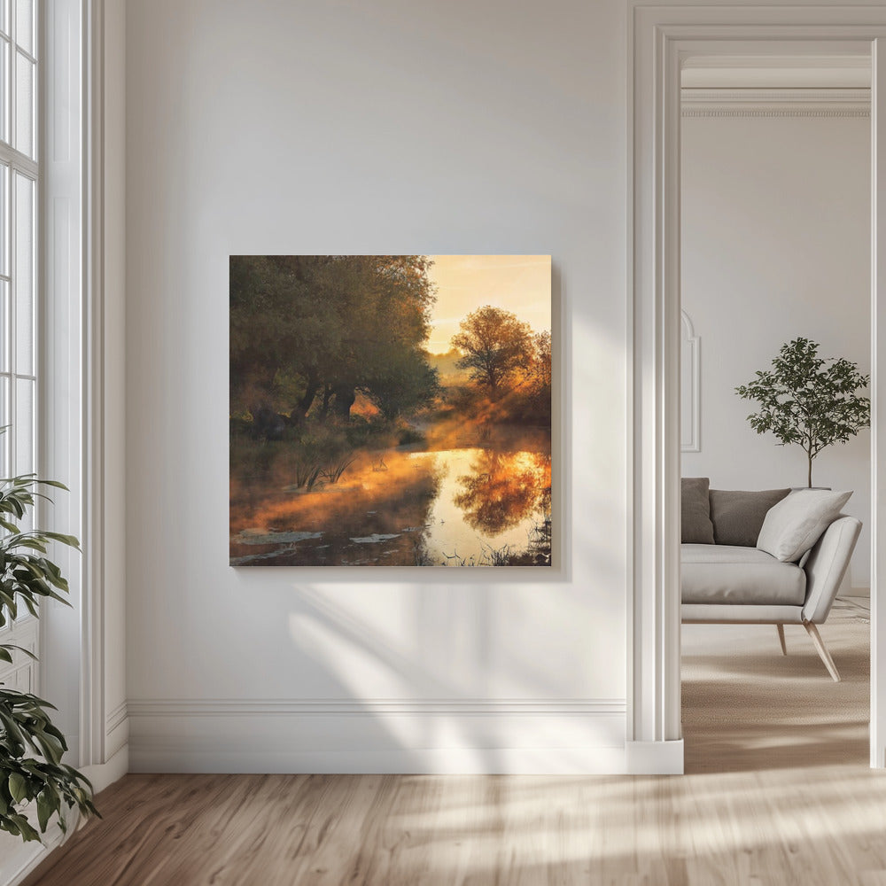 Wenn die Natur mit Licht malt I | Leinwand