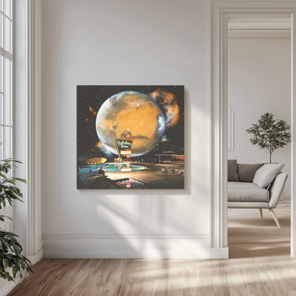 Das Weltraumhotel | Leinwand