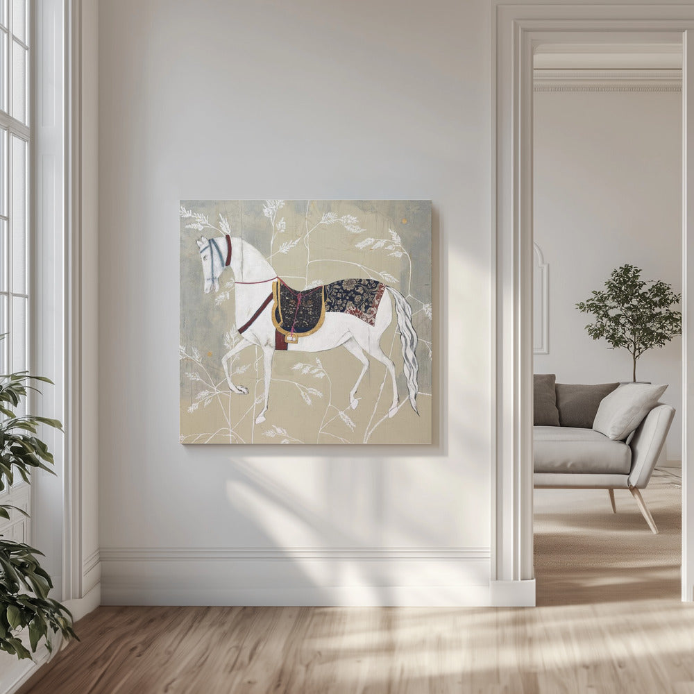 Reitsportliche Eleganz Wandteppiche der Zeit IV | Leinwand