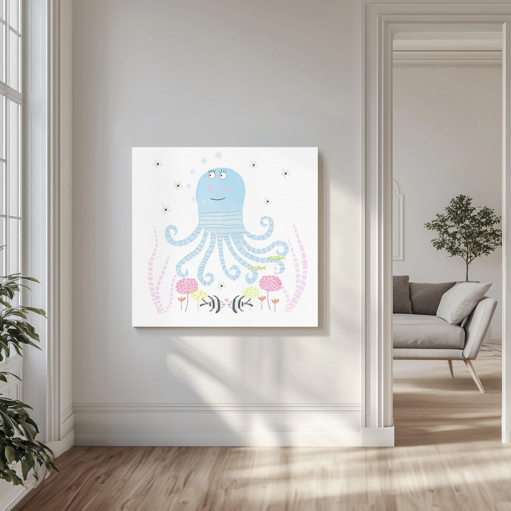 Lächelnder Meeresfreund | Leinwand