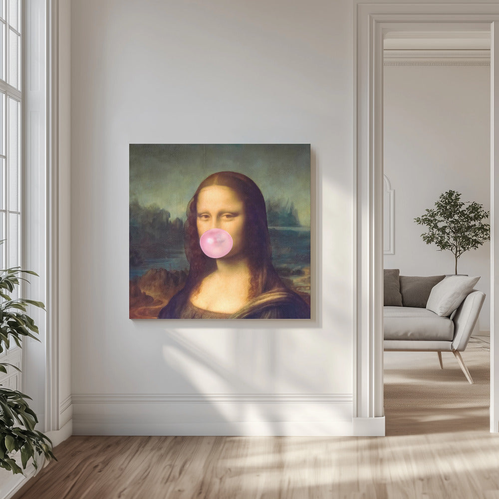 Mona Lisa Kaugummi | Leinwand