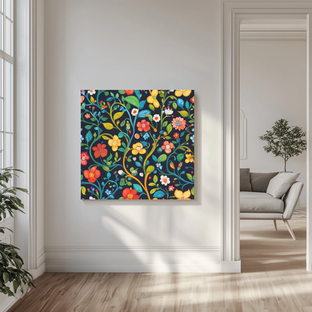 Blüten in voller Blüte | Leinwand