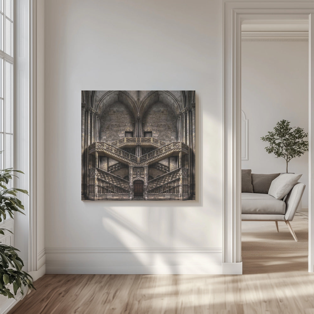 Hommage an Escher | Leinwand