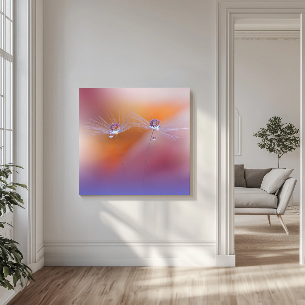 Zwei Welten | Leinwand
