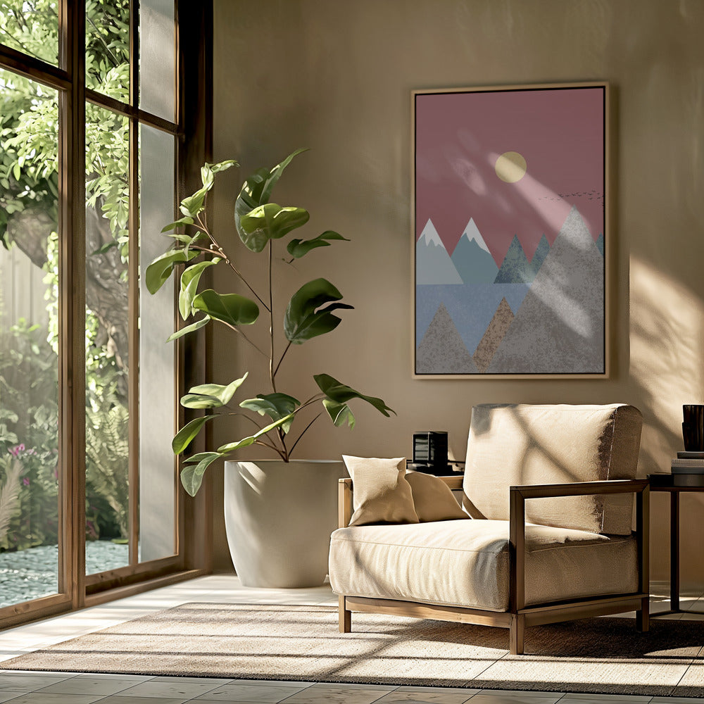 Mountain landscape | Poster