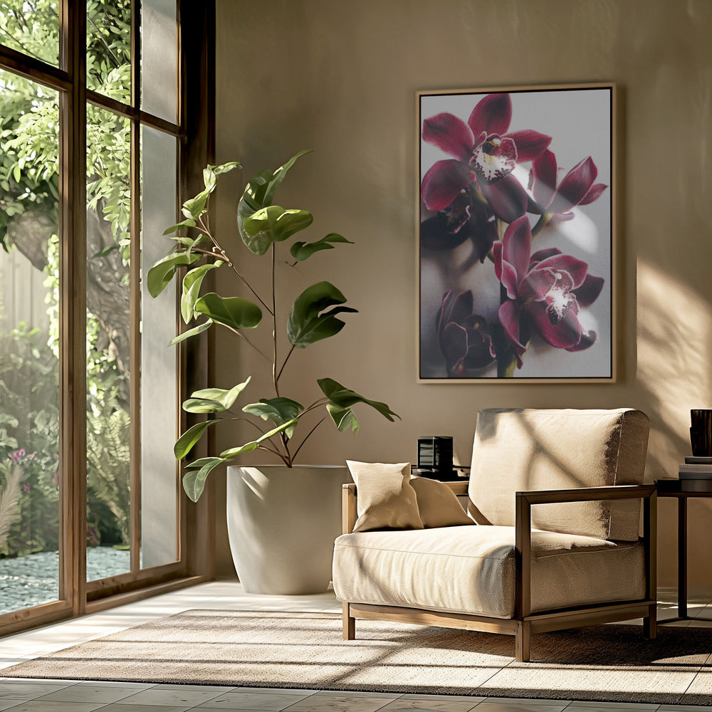 Orchideen-Eleganz | Poster