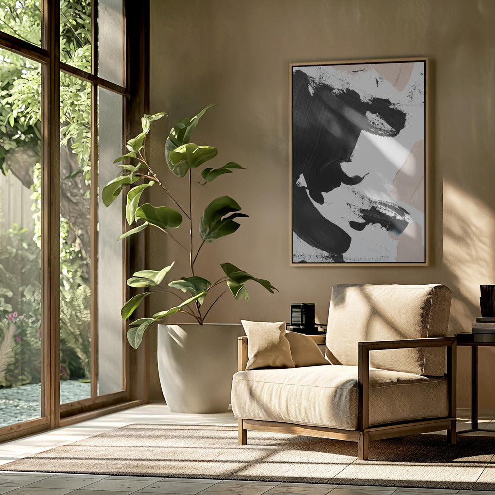 Schwarz und Nackt | Poster