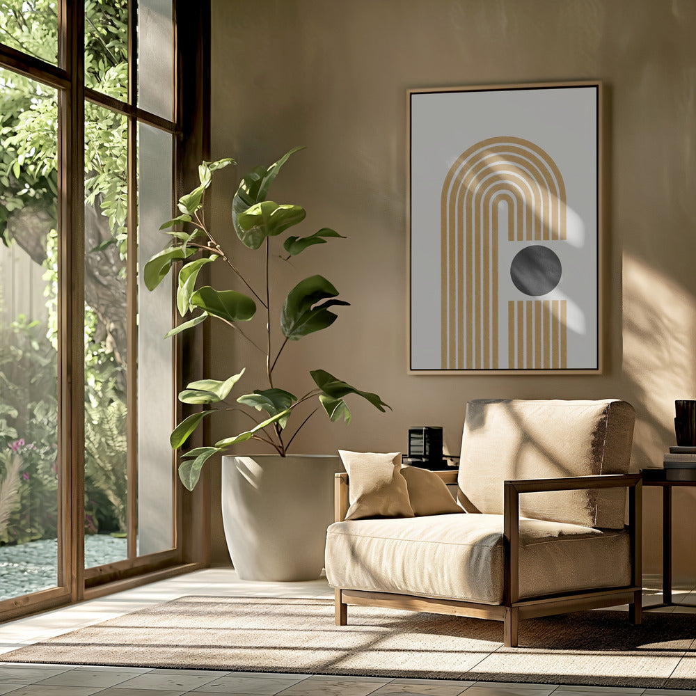 Golden Echo Paths | Poster