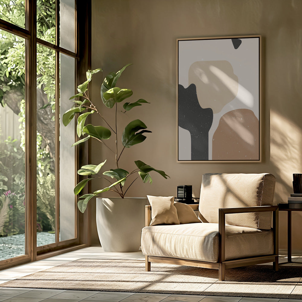 Abstrakte Komposition 1 | Poster