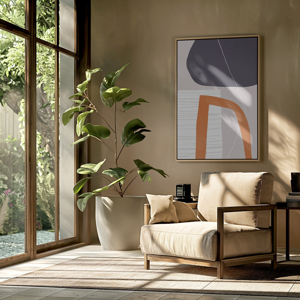 Kräftige geometrische Formen | Poster