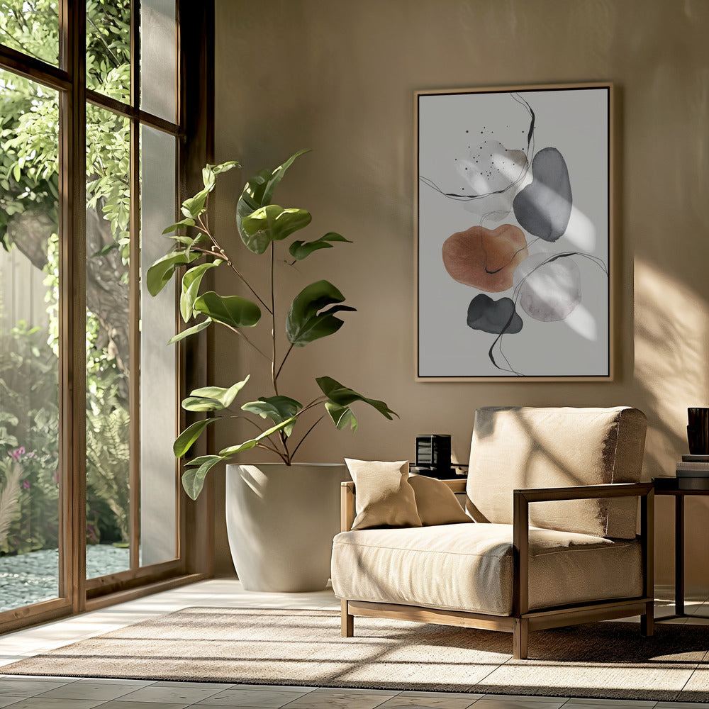 Fluid Shapes Dance | Poster
