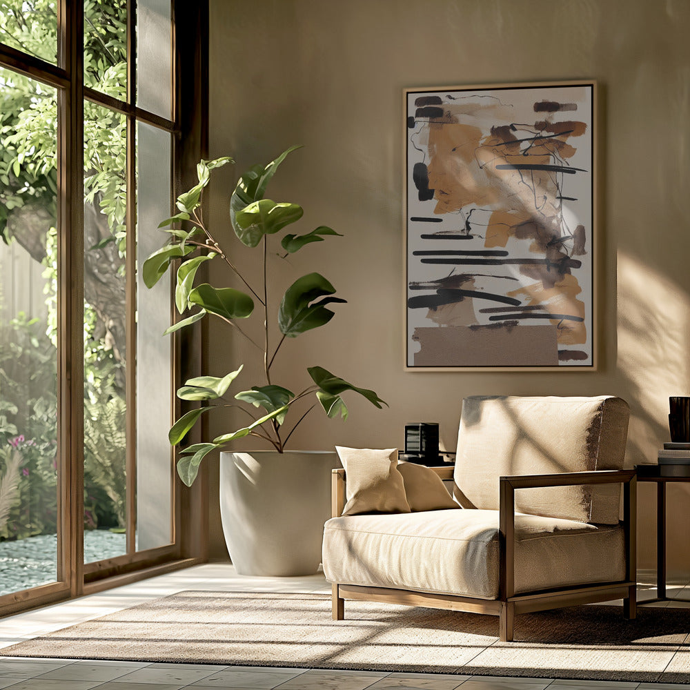 Earthy Strokes | Poster