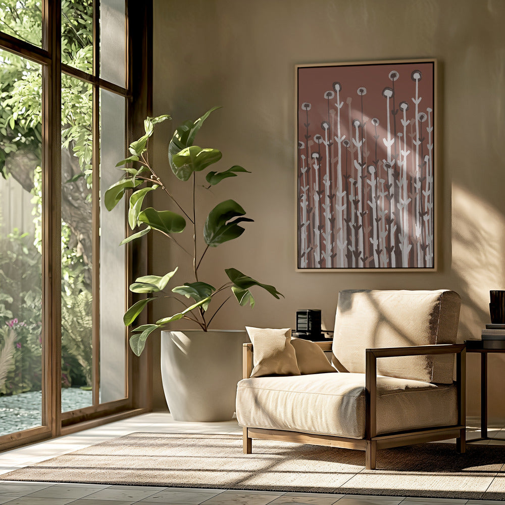 Whimsical Stems | Poster