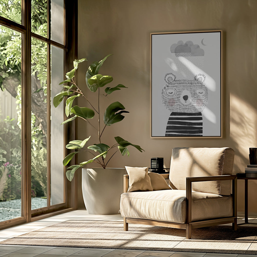 Verträumte Bärenwolken | Poster