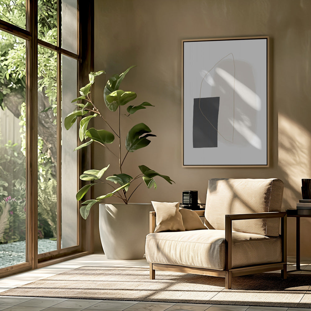 Harmonie im Minimalismus | Poster