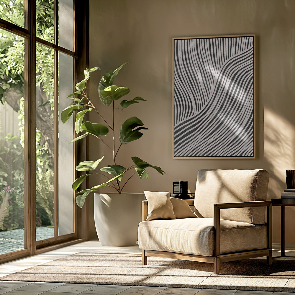 Flowing Stripes | Poster