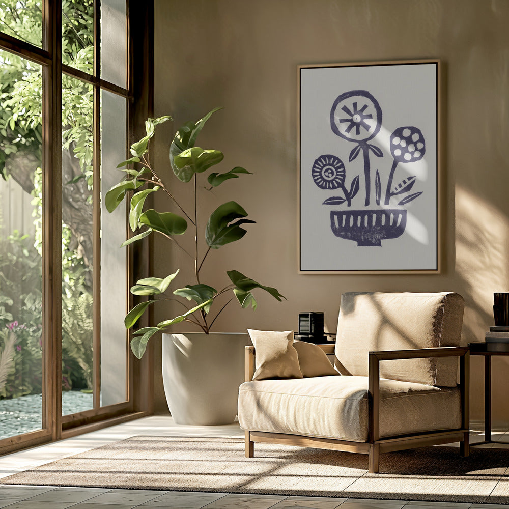 Einheimische Blumen | Poster