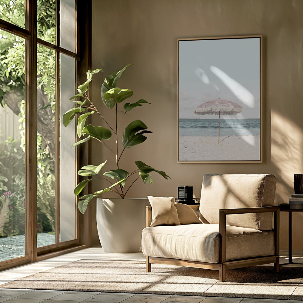 Rosa Regenschirm | Poster
