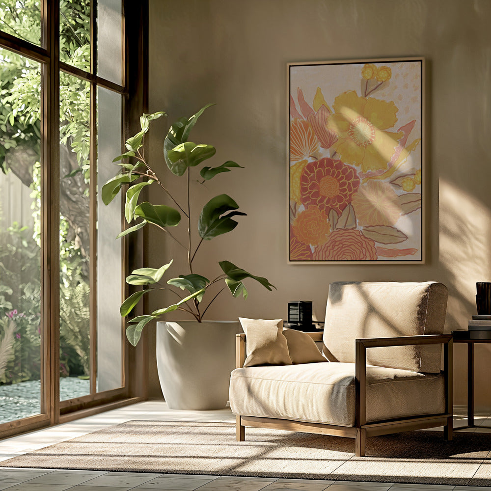Magischer Blumenstrauß | Poster