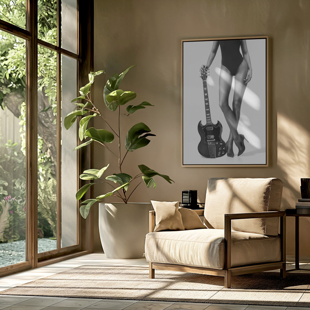 Lady und die Gibson | Poster