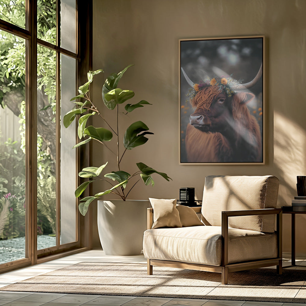 Majestic Blossom牛 | Poster