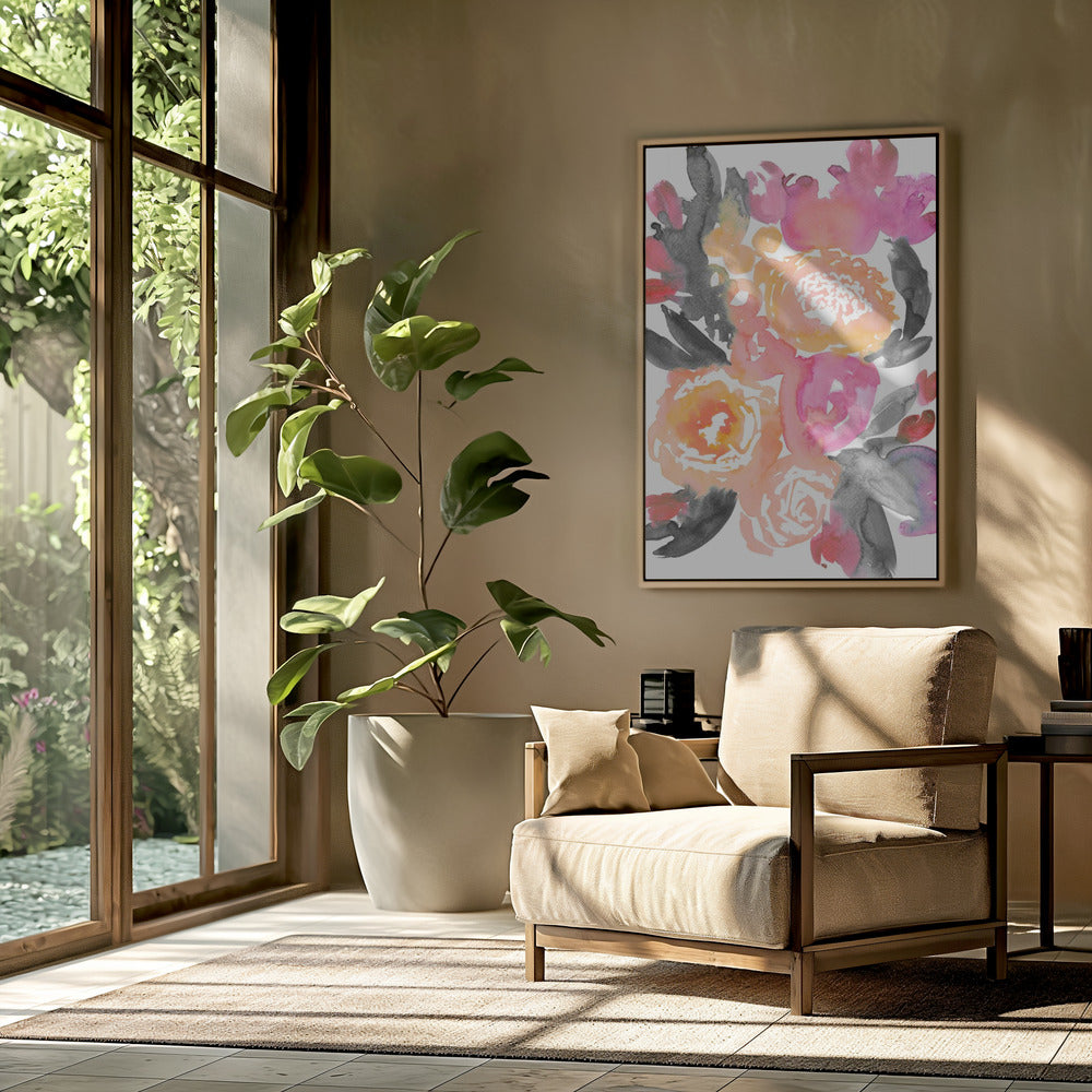 Olympe florals II | Poster