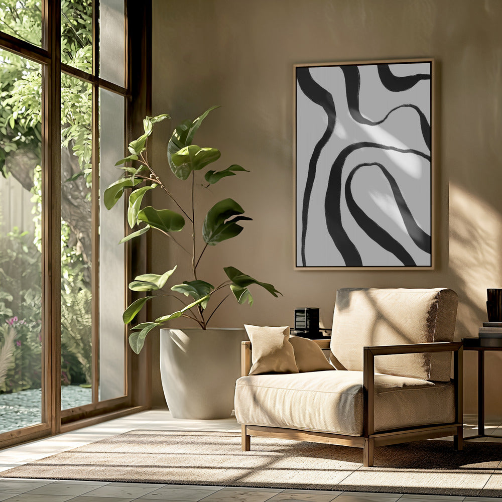 Zebra Flow Harmonie | Poster