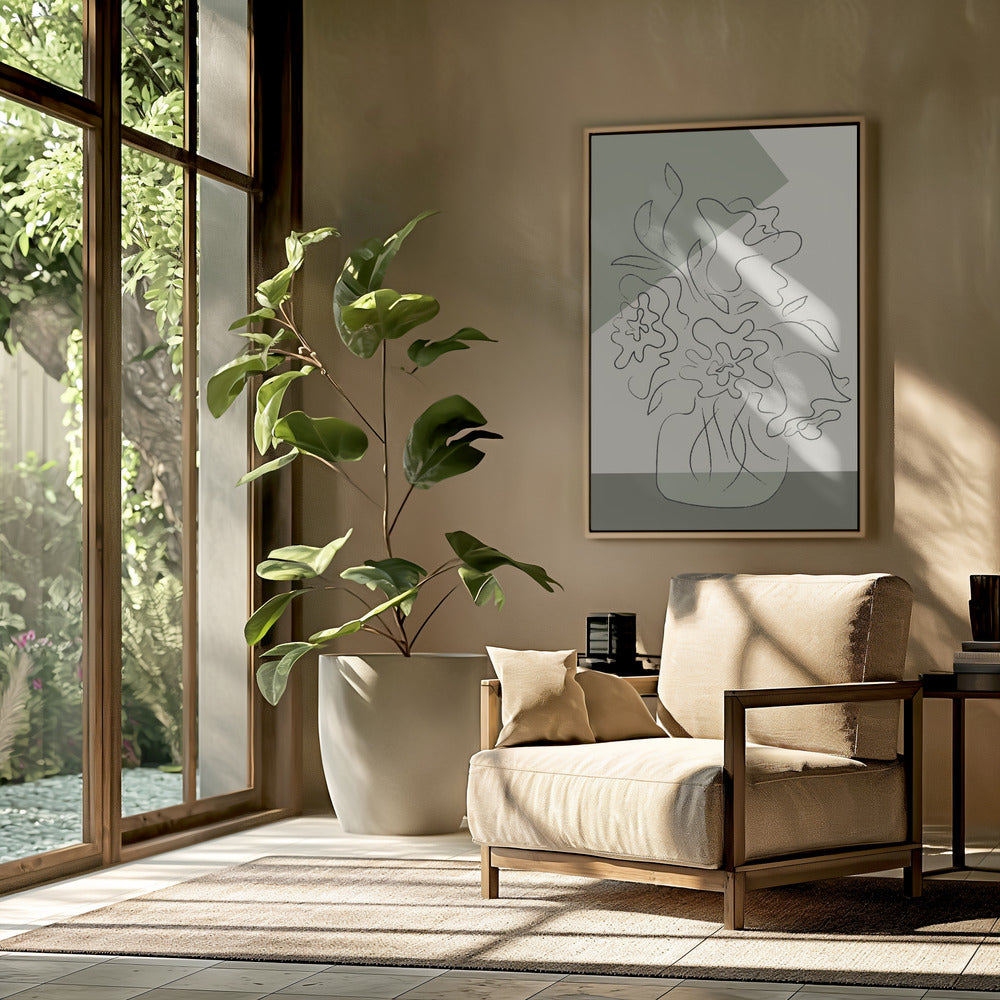 Blumengrün | Poster