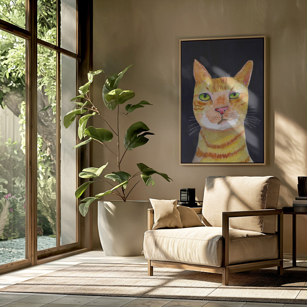 Ingwerkatze | Poster