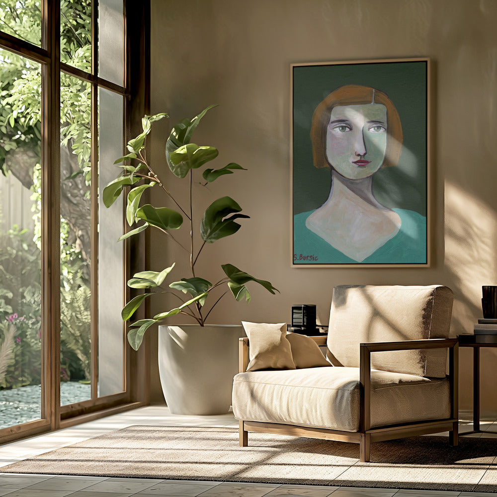 Grüne Dame | Poster