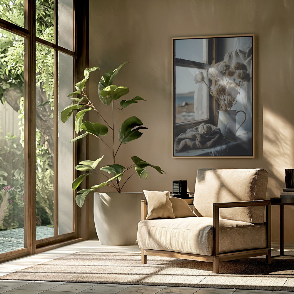 Rustic Window Scene | Poster