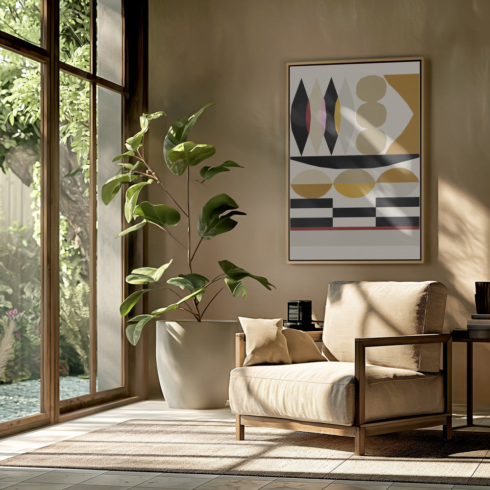 Abstrakte Komposition 25 | Poster